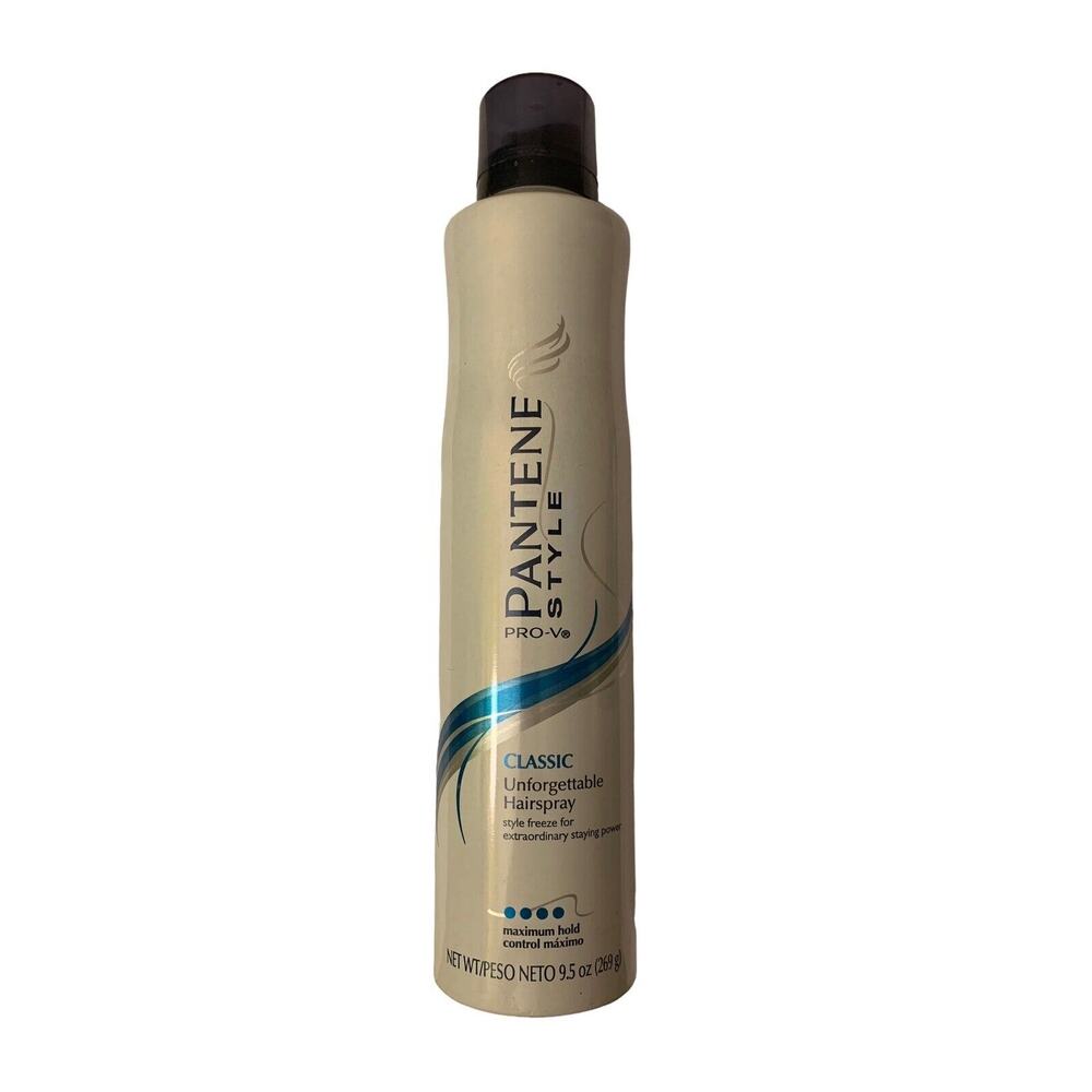 Pantene Style Pro-V Classic Unforgettable Hairspray Long-Lasting Max Hold 9.5 Oz